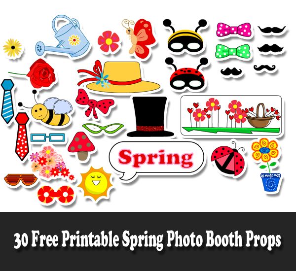 Totally free Printable Spring Picture Booth Props Coach PS_Spring graphic regarding Free Printable Superhero Photo Booth Props titled Free of charge Printable Spring Photograph Booth Props Coach PS_Spring