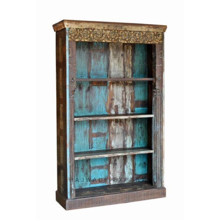 Solid Rustic Art Barn Wooden Reclaimed Wood Almirah Bookcase Solid Rustic Art Barn Wooden Reclaimed Wood Almirah Bookcase