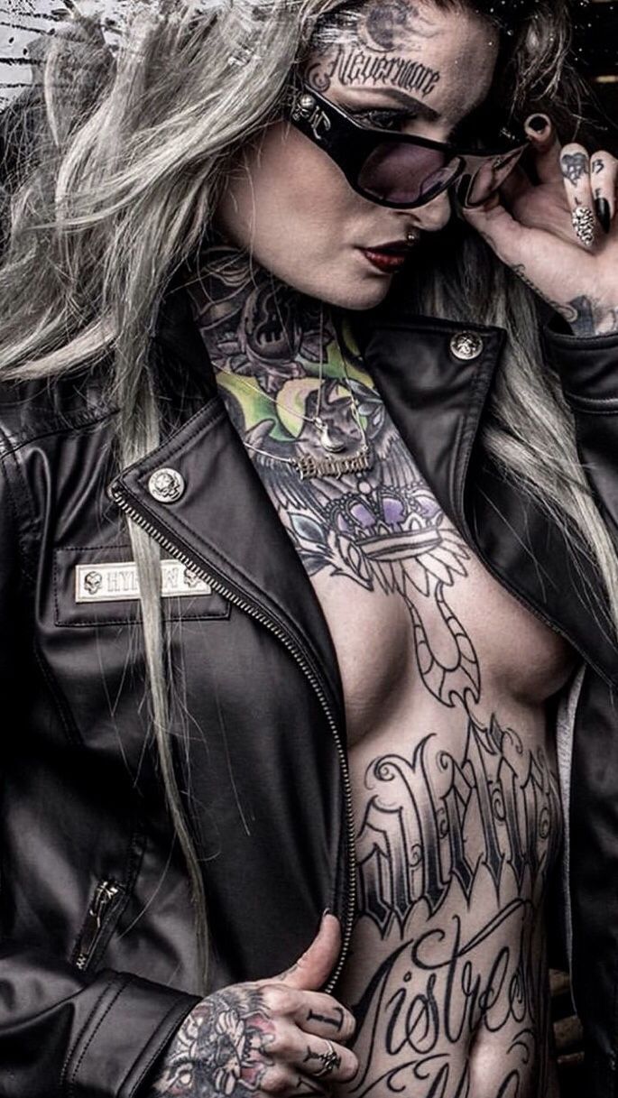 Hot Leathers Womens Tattoo