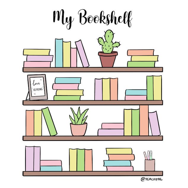 Bookshelf Reading Log Reading log, Reading journal, Book journal Bookshelf Reading Log Reading log, Reading journal, Book journal