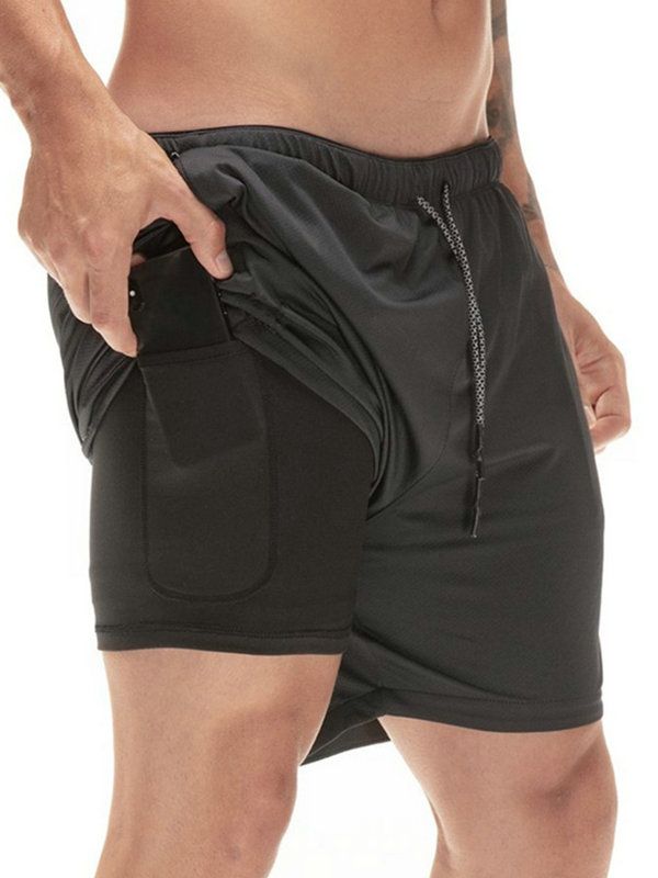Mysszz Mysszz Men S Solid Color Camo Elastic Waist Pockets Casual Sporty Shorts Walmart Com In 2021 Running Shorts Men Running Shorts Shorts With Pockets