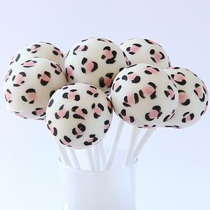 Leopard Print Cake Pops Recipe Leopard Print Cake Pops Recipe