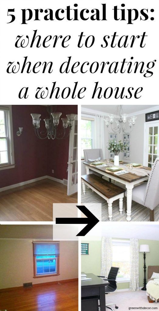 Where To Start When Decorating A Whole House Kitchens Dining This Is Such A Great List Of Practical Tips On Where To Start When Decorating Whole House So You Don T Get Overwhelmed Smart If Re Moving Or Just