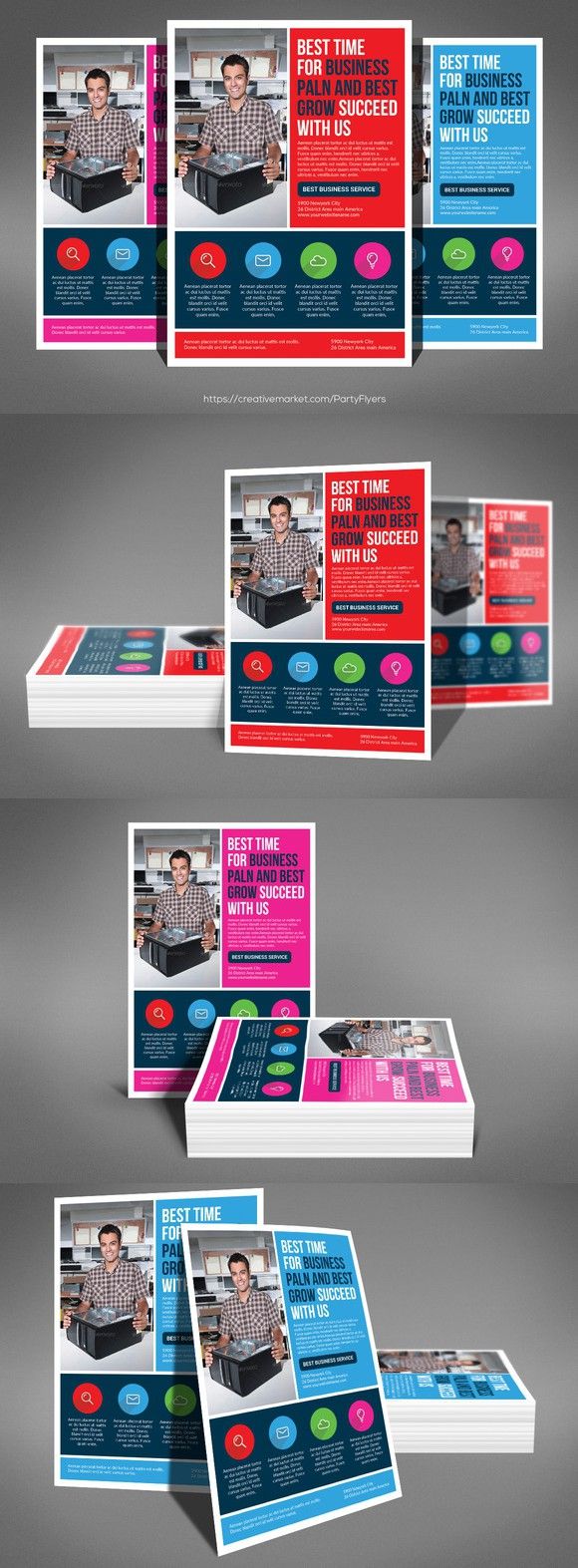 computer repair flyer template