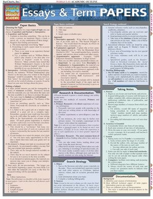 Quick Guide To Writing Essays And Term Papers Writing Skills Quick Guide To Writing Essays And Term Papers