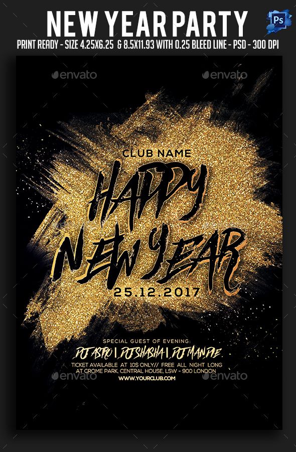 new year party flyer template psd new year party flyer templates party flyer app