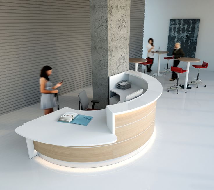 120 Reception Counters Exhibits Interiors Ideas Commercial Desk Design Reception Desk Design, How Much Space Behind Reception Desk