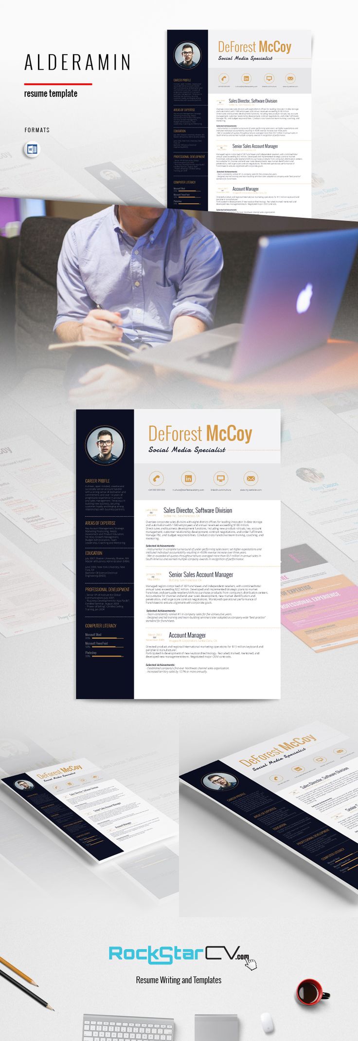 professional resume format download