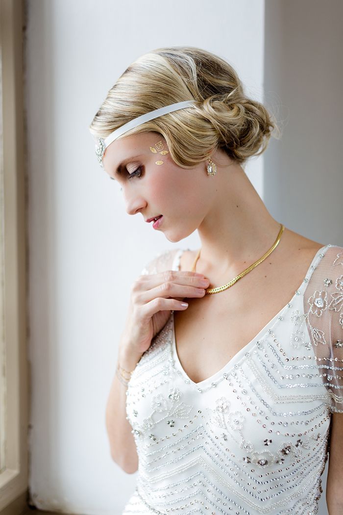 Haarband 20er Jahre Flapper Haarschmuck Strass 20er Jahre Frisur Haarband Frisur Anleitung 20er Frisuren
