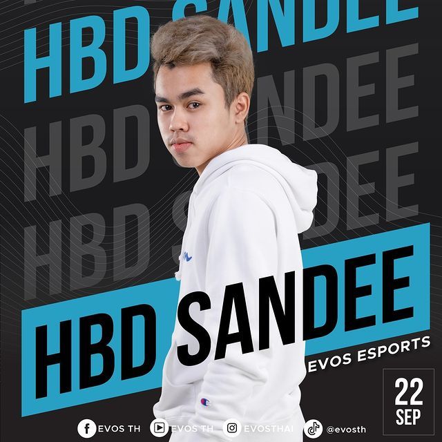 Evos บน Instagram ว นน ว นด ว นเก ดท านกายเองจ าาาาา Evos Sandee ผ ผ านมาท กสนามไม ว าจะ น กก ฬาอ สปอร ต สตร มเมอร เมนเทอร ในป 2021 คนด ง