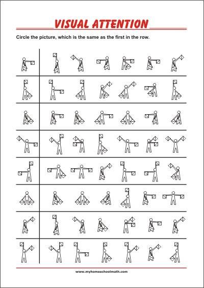 26 best visual perception worksheets images on pinterest best form of sam e
