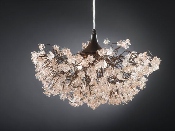 Ceiling Light Fixture Chandelier, Lighting with clear flowers for Living Room, Dining Room table or bedroom elegant lighting. Ceiling Light Fixture Chandelier, Lighting with clear flowers for Living Room, Dining Room table or bedroom elegant lighting.