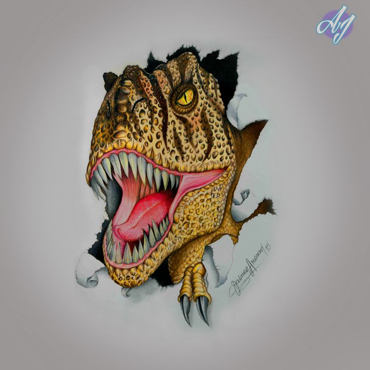 Trex Tiranosaurio Rex Lápices de colores Instagram Jandres_jaimes Trex Tiranosaurio Rex Lápices de colores Instagram Jandres_jaimes