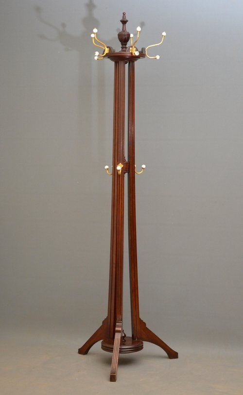Late Victorian Coat Stand In Mahogany Antiques Atlas Stands Hanger Round Coffee Table Modern Late Victorian Coat Stand In Mahogany, Antique Victorian Coat Stand