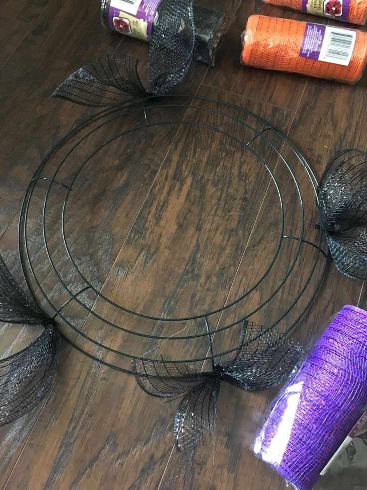 DIY Mesh Dollar Tree Halloween Wreath Halloween Head