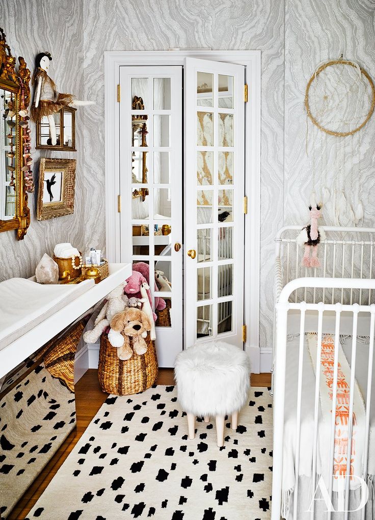 94 Best Nursery Images On Pinterest Kid Rooms Child Room And Baby The 13 Chicest Celebrity Nurseries
