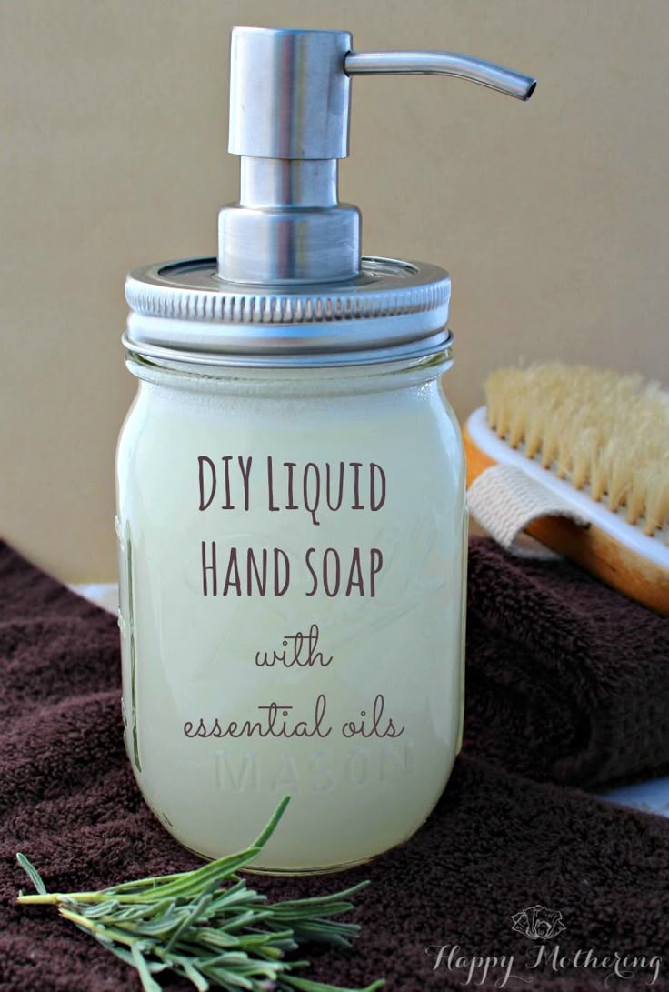 Homemade Liquid Hand Soap