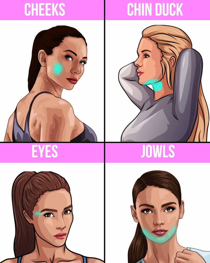 easy ways to lose weight in face