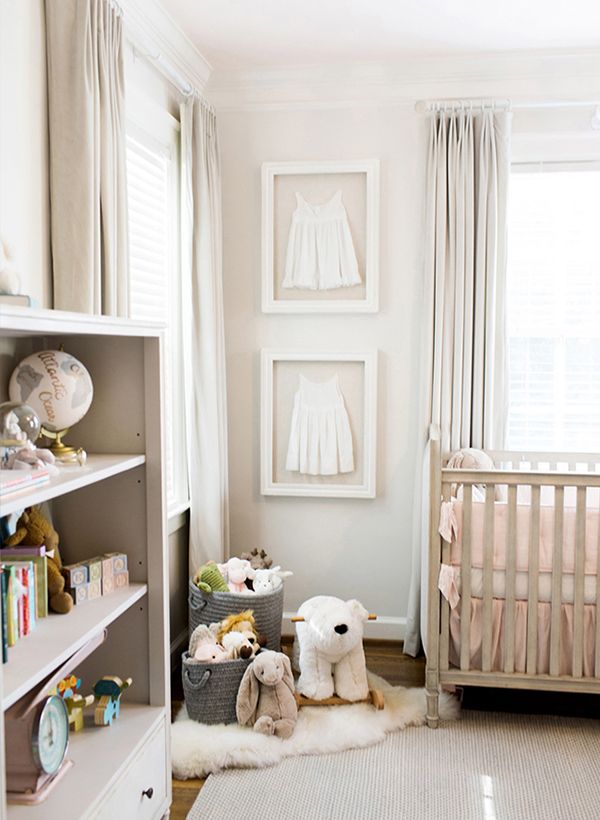 White And Grayish Taupe Nursery White And Grayish Taupe Nursery