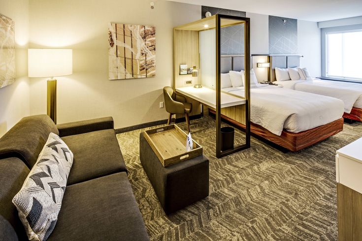 Springhill Suites Dayton North Queen Queen Suite Suite