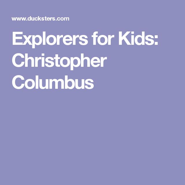 a biography of christopher columbus an explorer Christopher columbus, an italian explorer and navigator, is credited with discovering america in 1492 when he sailed into the new world and encountered its native civilizations, he effectively opened the way for trade, cultural exchange and interaction between the nations of europe and the peoples of the americas. a biography of christopher columbus an explorer Christopher columbus, an italian explorer and navigator, is credited with discovering america in 1492 when he sailed into the new world and encountered its native civilizations, he effectively opened the way for trade, cultural exchange and interaction between the nations of europe and the peoples of the americas.
