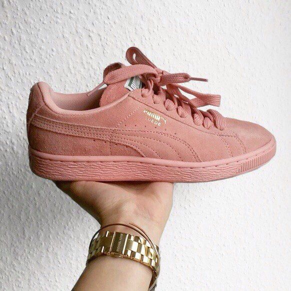 puma suede creepers rosa puma suede creepers rosa
