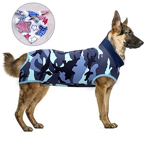Wooruy Dog Surgical Recovery Suit Abdominal Wound Protector After Wooruy Dog Surgical Recovery Suit Abdominal Wound Protector After