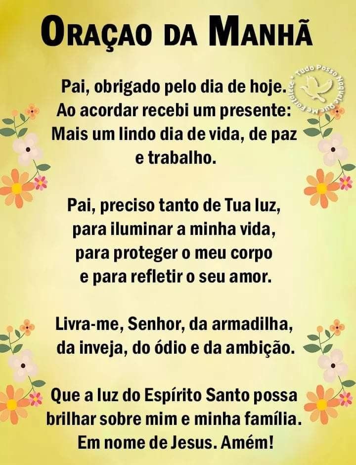 Pin De Elizabeth Rocha Em Oracoes Com Imagens Oracao Da Manha