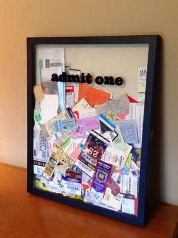 diy ticket stub