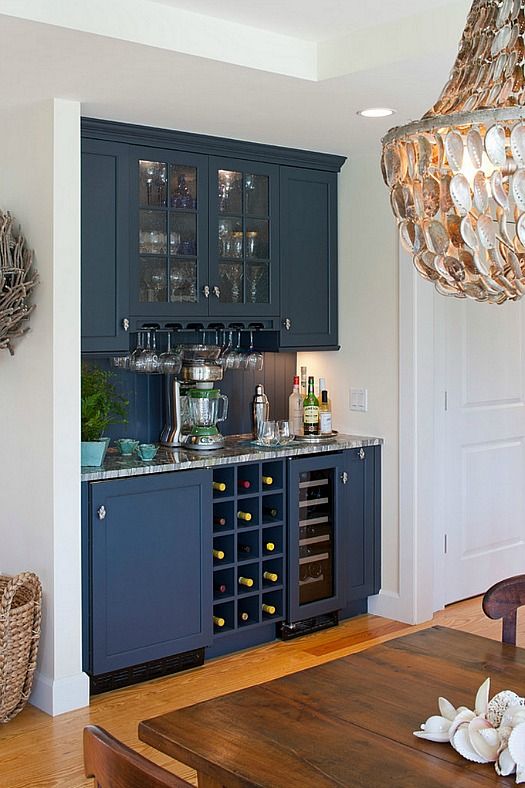 120 Best Home Bar Ideas Images On Pinterest Homes Wine Cellars A Shingled House With Aqua Shutters On Cape Cod