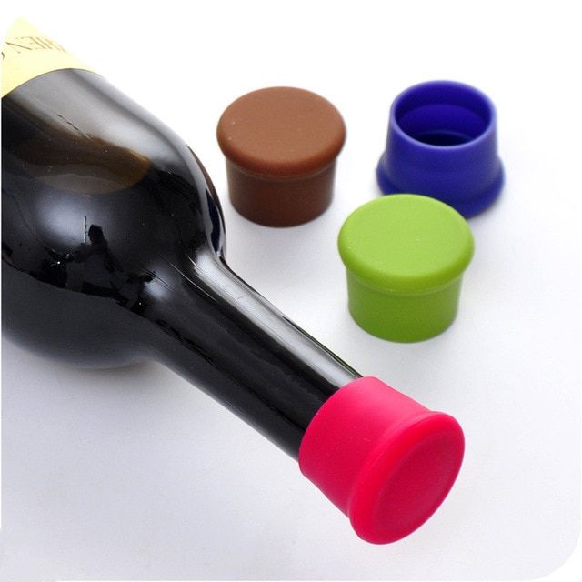 Rubber Stopper Bar Tool Silicone Wine Liquor Cork Durable Kitchen Accessories Rubber Stopper Bar Tool Silicone Wine Liquor Cork Durable Kitchen Accessories