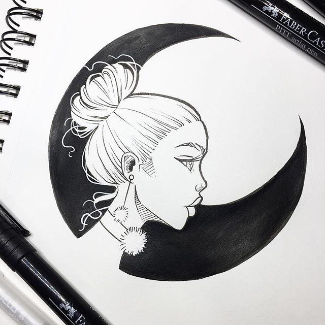 a alma da lua sketches in 2019 pinterest drawings sketches