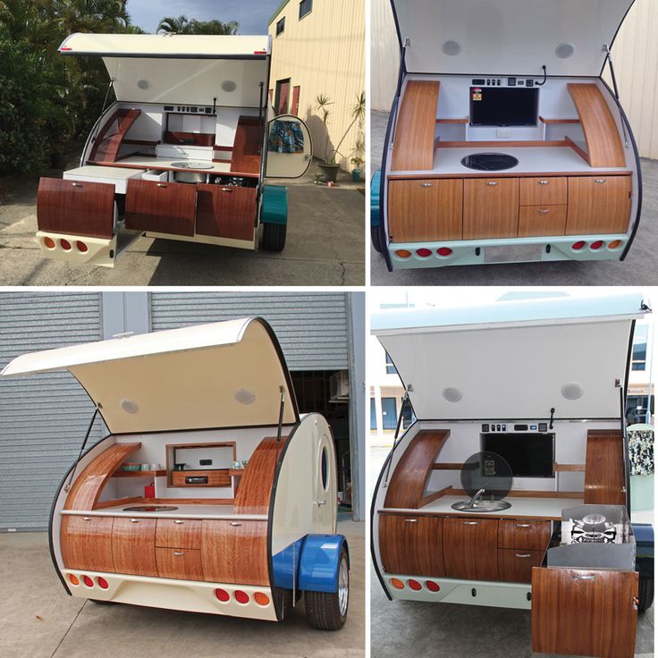 Baking A Travel Trailer In A Campsite Baking A Travel Trailer In A Campsite