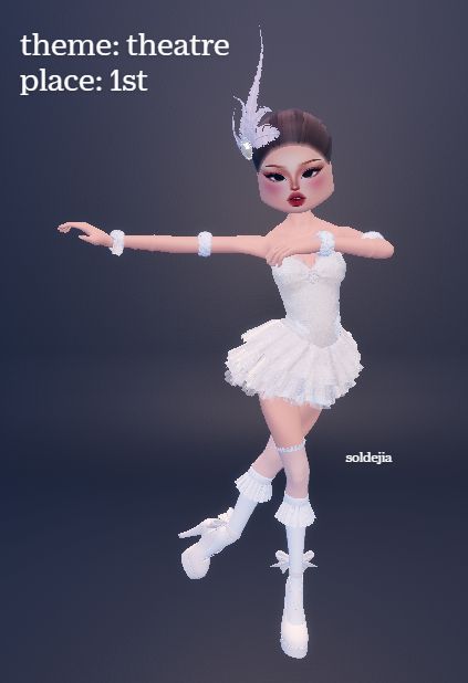 ・゚: * ・゚:* swan lake *:・゚ *:・゚ dti fit for theatre theme! You can use