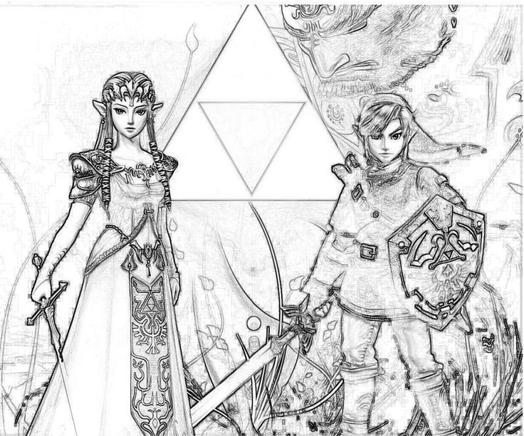 legend of zelda coloring pages printable the legend of zelda link and zelda coloring pages - Zelda Coloring Pages legend of zelda coloring pages printable the legend of zelda link and zelda coloring pages - Zelda Coloring Pages