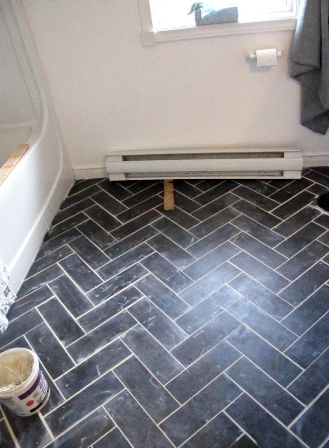 Great Tile Ideas for Small Bathrooms | Luxury vinyl tile flooring