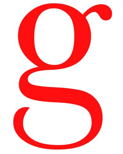 letter g different fonts