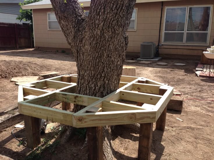 Bench Around Trees Tree Deck Bench Around Trees Tree Deck, Seat Around Tree Trunk