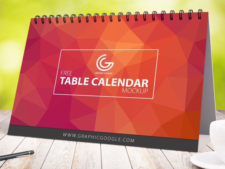 table calendars 2017