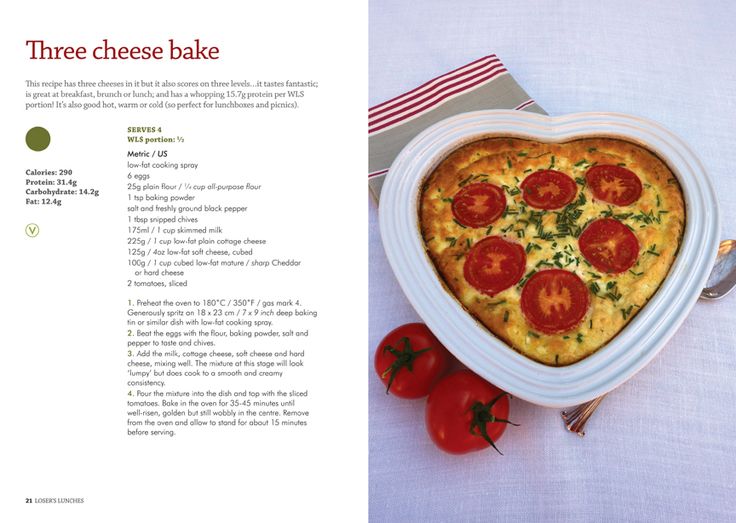 recipe layout