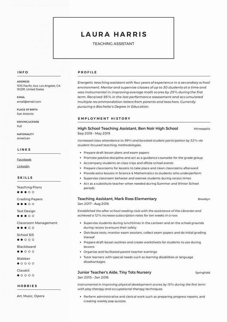 resume builder website Professional in 2020 Resume