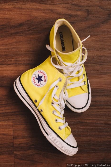 converse all star basse gialle