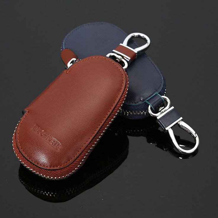Leather Car Keychain for Men Women Remote Cover Key Holder Fob Case with Ring Leather Car Keychain for Men Women Remote Cover Key Holder Fob Case with Ring