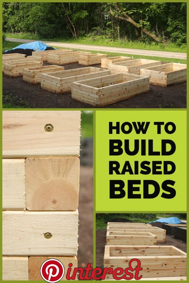 Raised Bed Garden Construction Part 2 From The Ground Up