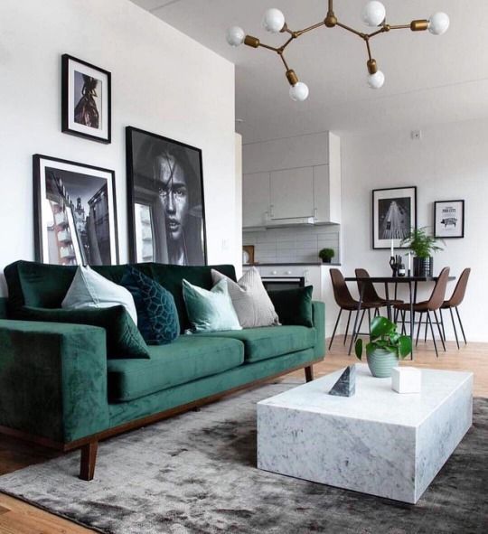 Charming Blue Apartment Design With Stunning Details