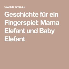 Kennenlernen fingerspiel
