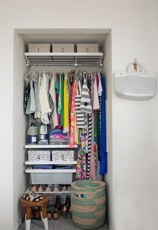 A Mini Closet Makeover A Mini Closet Makeover