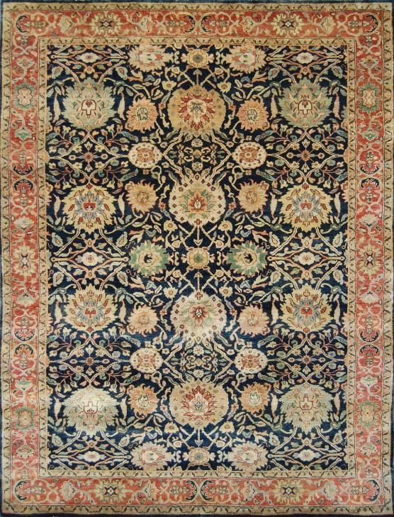 18 Best Sea Of Blue Images On Pinterest Oriental Rug Rug 24 15 Hand Knotted Indian Tabriz Oriental 5