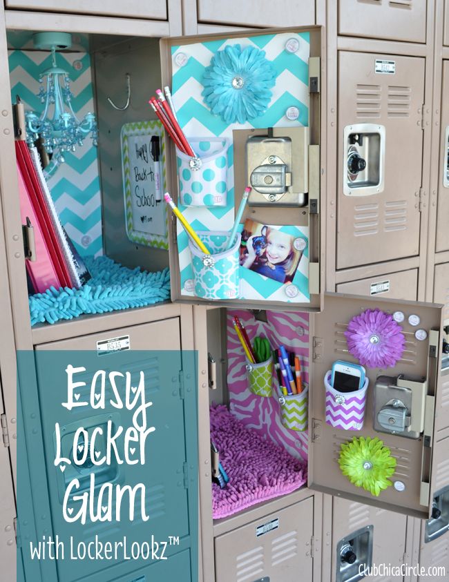 Easy Locker Glam For Tweens With Lockerlookz Have Your All Easy Locker Glam For Tweens With Lockerlookz Have Your All Decked Out This Year Www Clubchicacircle Llzz Chica Circle Projects Pinte