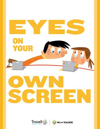 Each poster illustrates an important classroom rule for one-to-one classroom. Each poster illustrates an important classroom rule for one-to-one classroom.